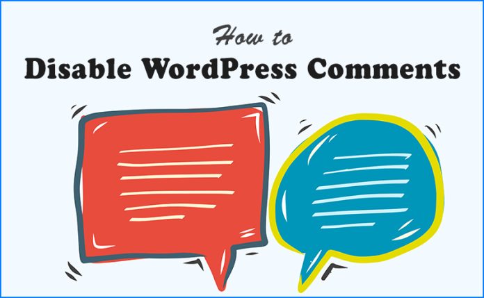 How to Disable WordPress Comments