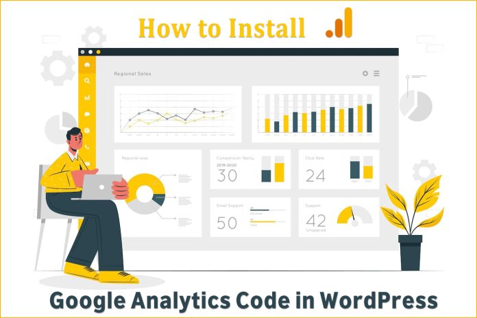 Install Google Analytics Code in WordPress